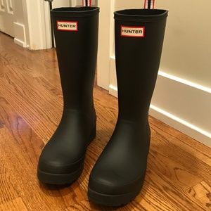 EUC Hunter Women's Original Play Tall Rain Boots